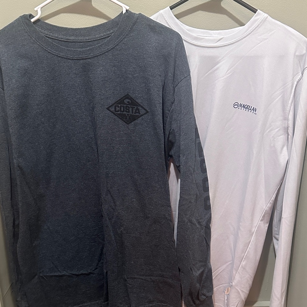 Costa Long sleeve T-Shirt and Magellan Long sleeve Tshirt